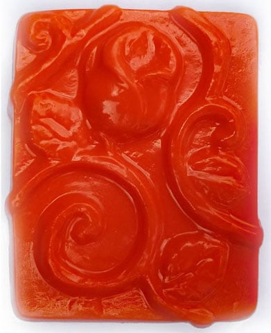 Rose Vine Soap Mold: 4 Cavity