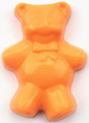 Teddy Bear Soap Mold: 4 Cavity