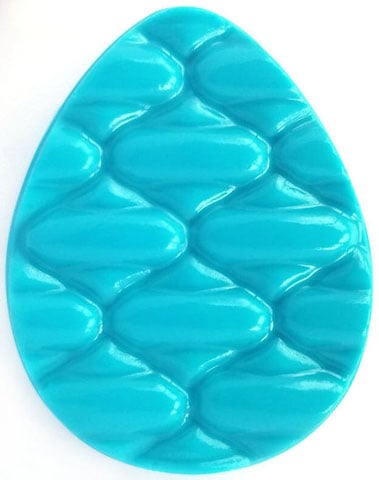 Textured Massage Egg Mold: 4 Cavity