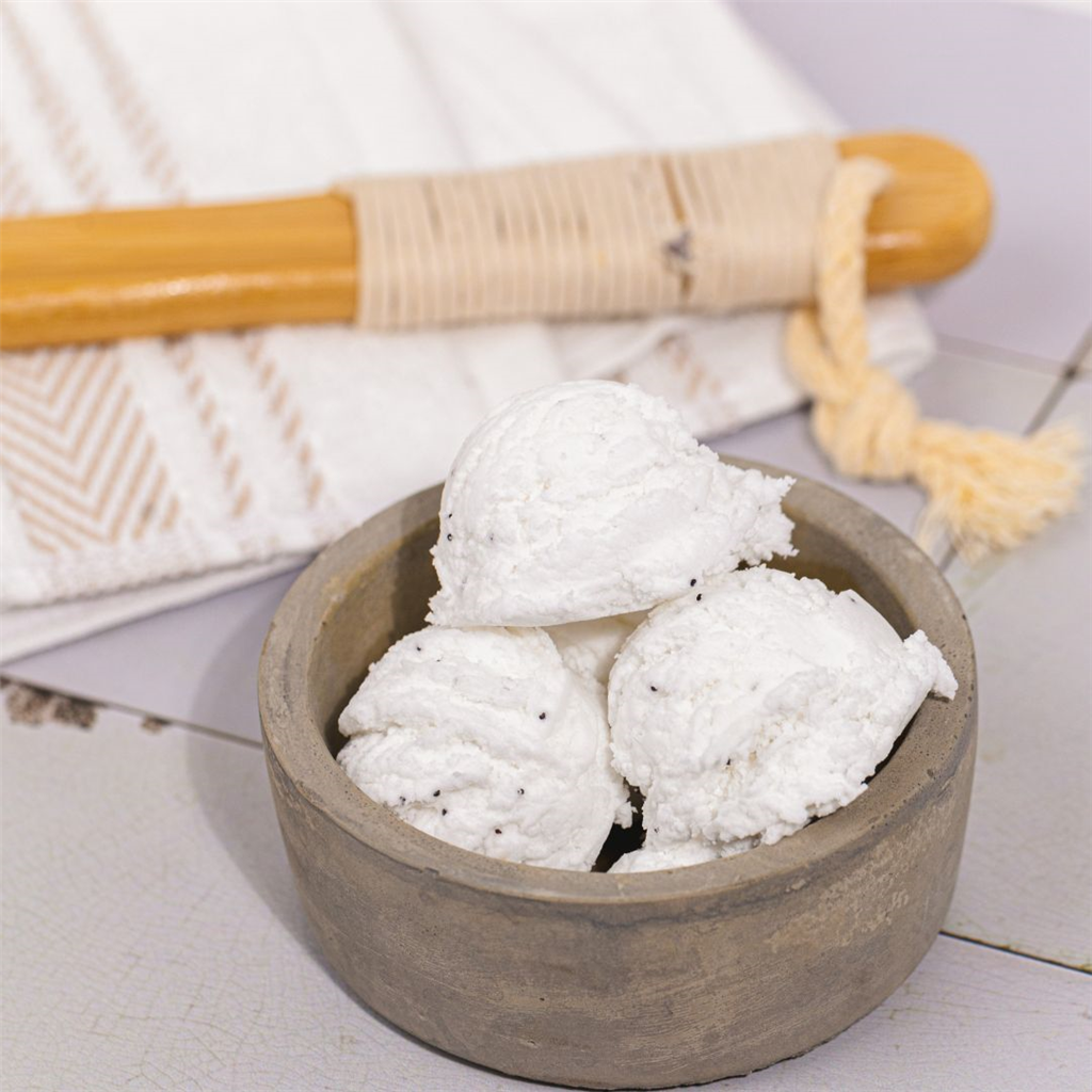 Vanilla Bubble Bath Scoops Kit