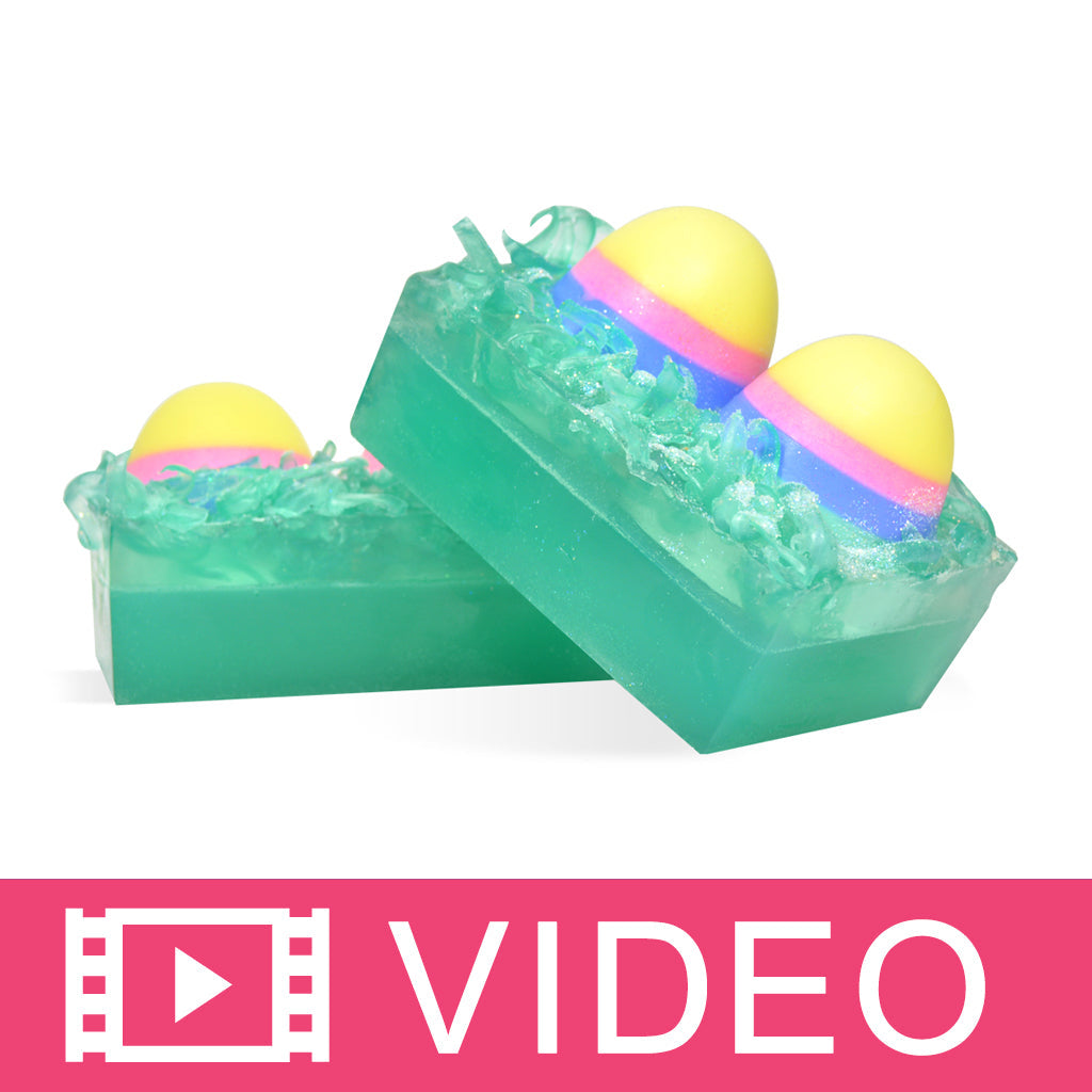 Easter Eggs in Basket MP Soap Recipe Video