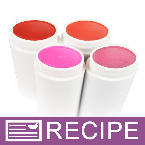 Shades of Strawberry Lip Balm Recipe