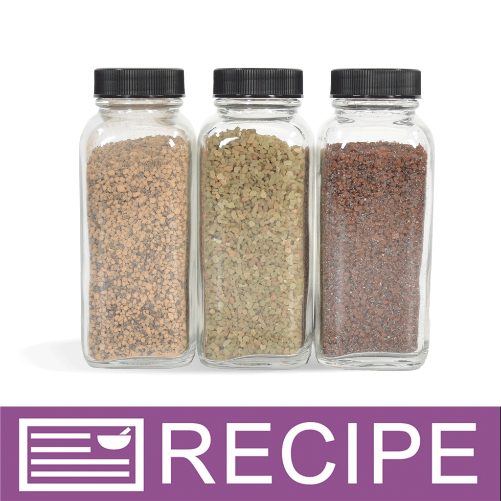Natural Soaking Salts - Set of 3 Recipe