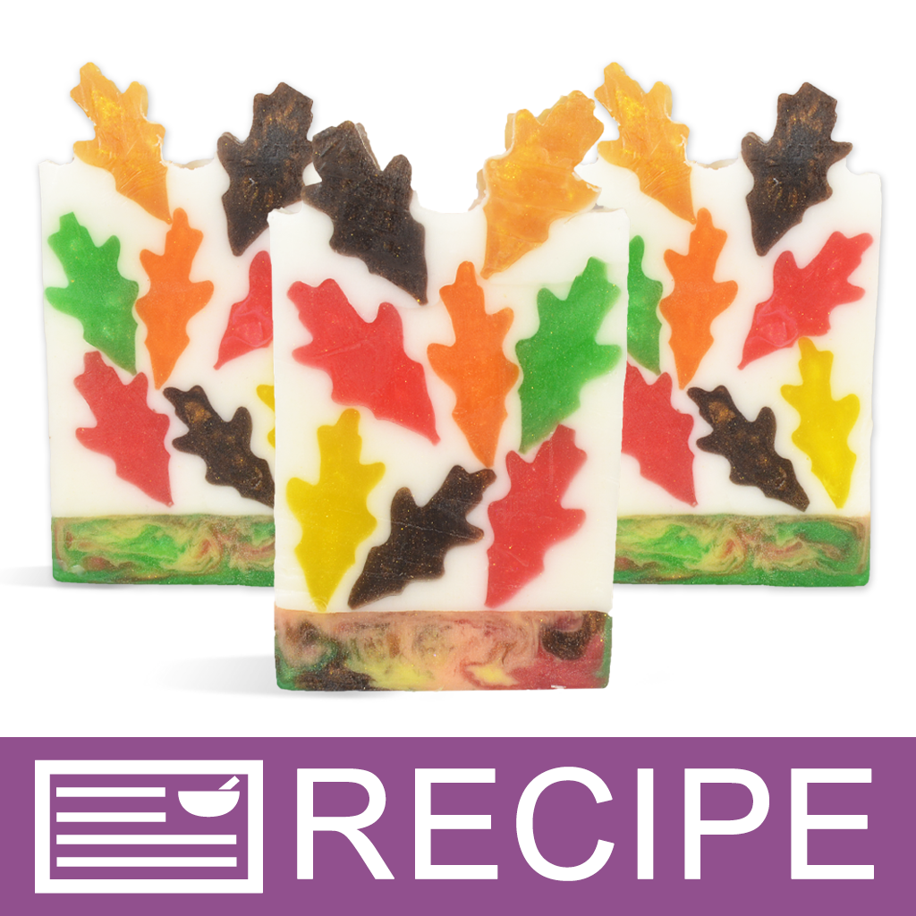Autumn Leaves MP Soap Loaf