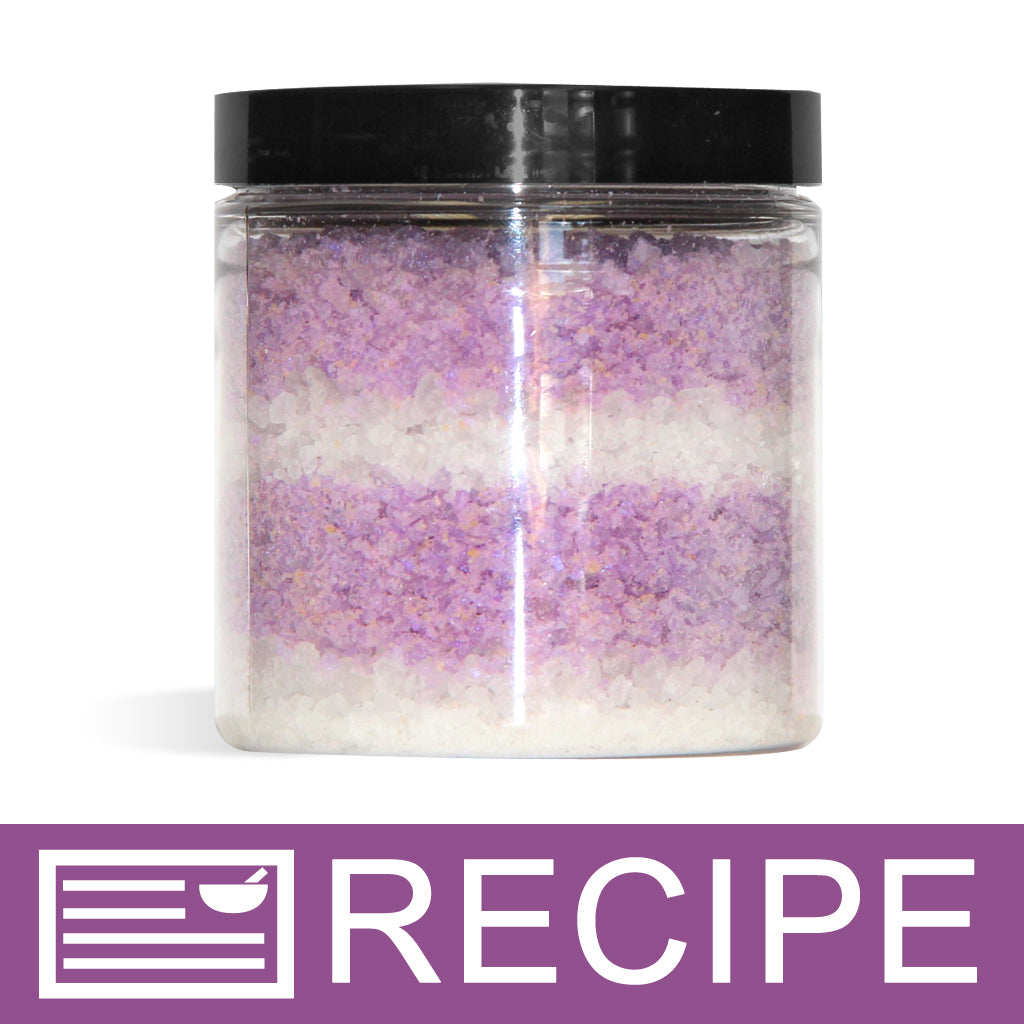 Layered Lavender Bath Salts Recipe