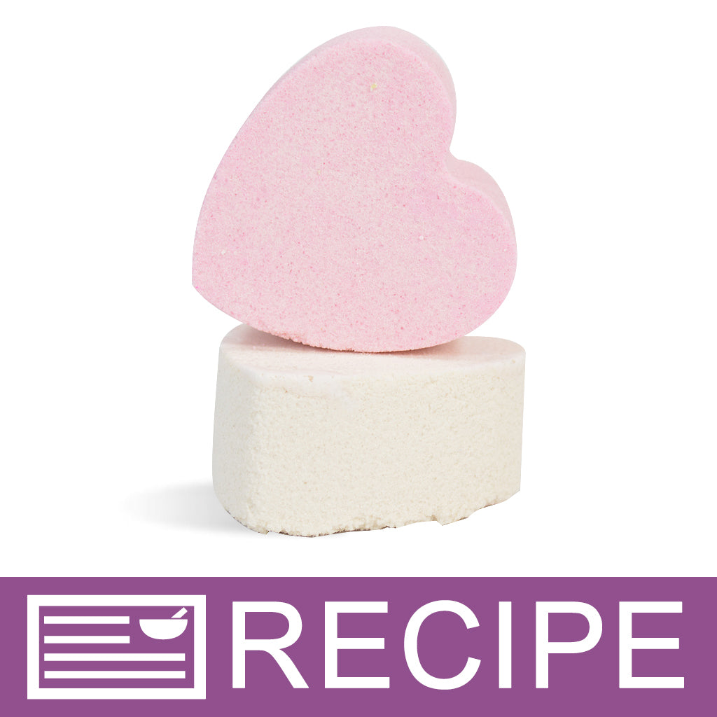 Pink Sugar Bath Fizzies Recipe