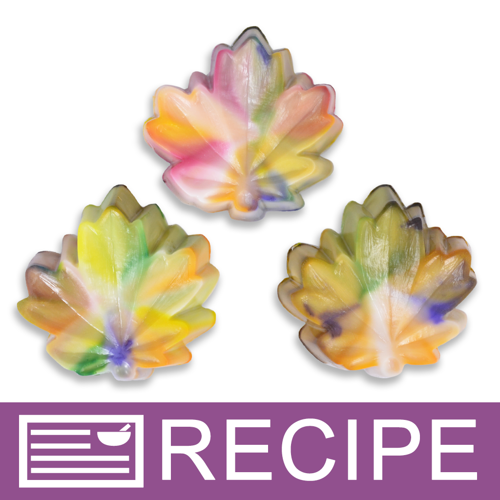 Tie Dye Autumn Melt & Pour Soap