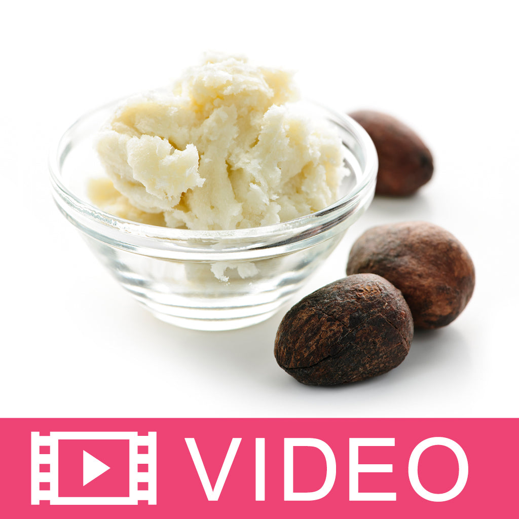 Dealing with Grainy Shea Butter Video