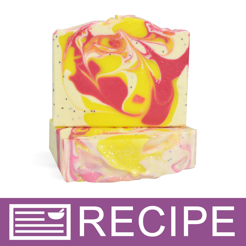 Pikake Flowers & Lemon Poppy Cold Process Soap