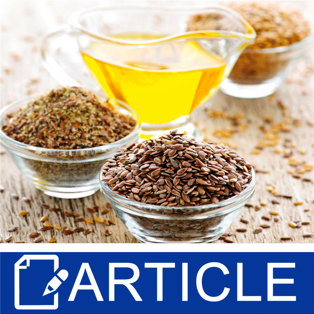 If Flax Seeds Could Talk...