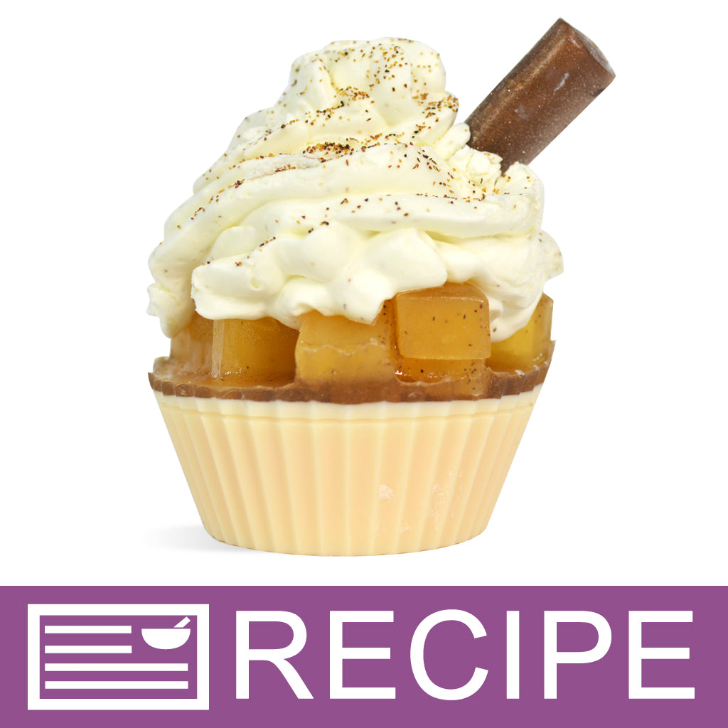 Apple Cinnamon MP Soap Cupcakes Recipe