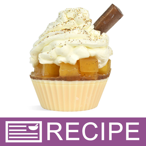 Apple Cinnamon MP Soap Cupcakes Recipe