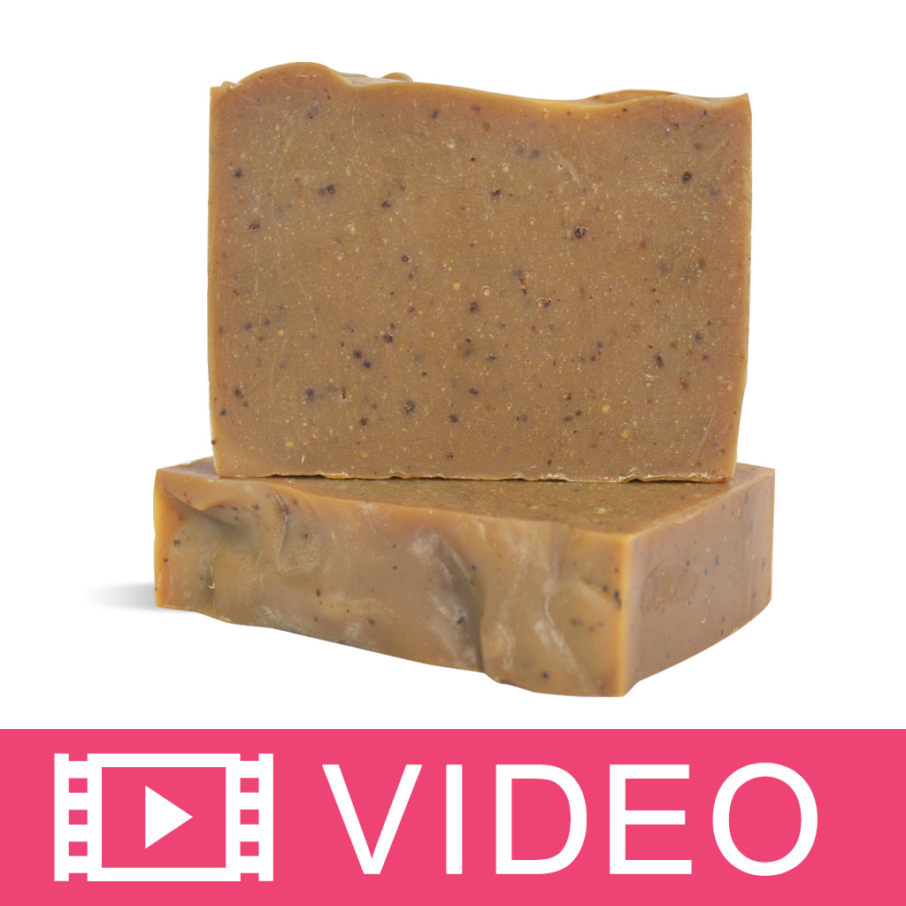 Using Coffee in Cold Process Soap Video