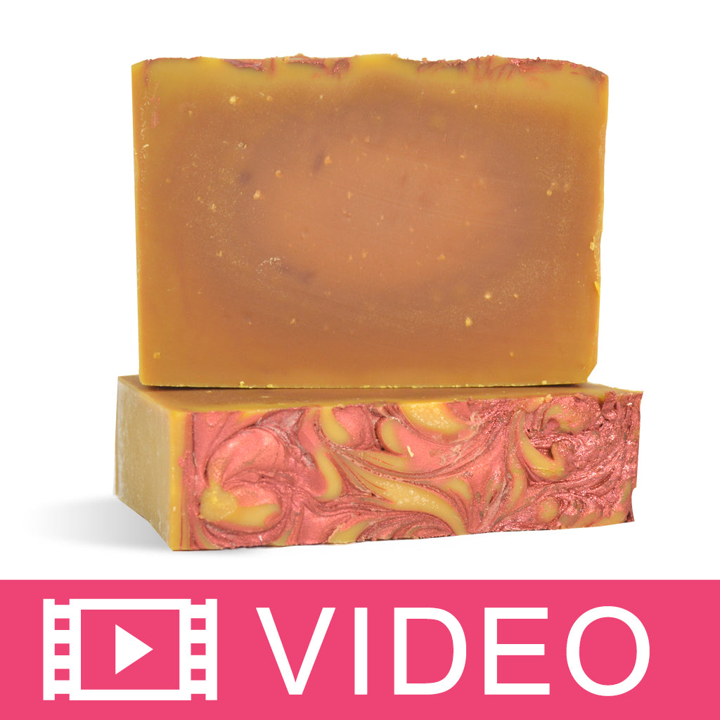How To Incorporate Wine Into Cold Process Soap Video