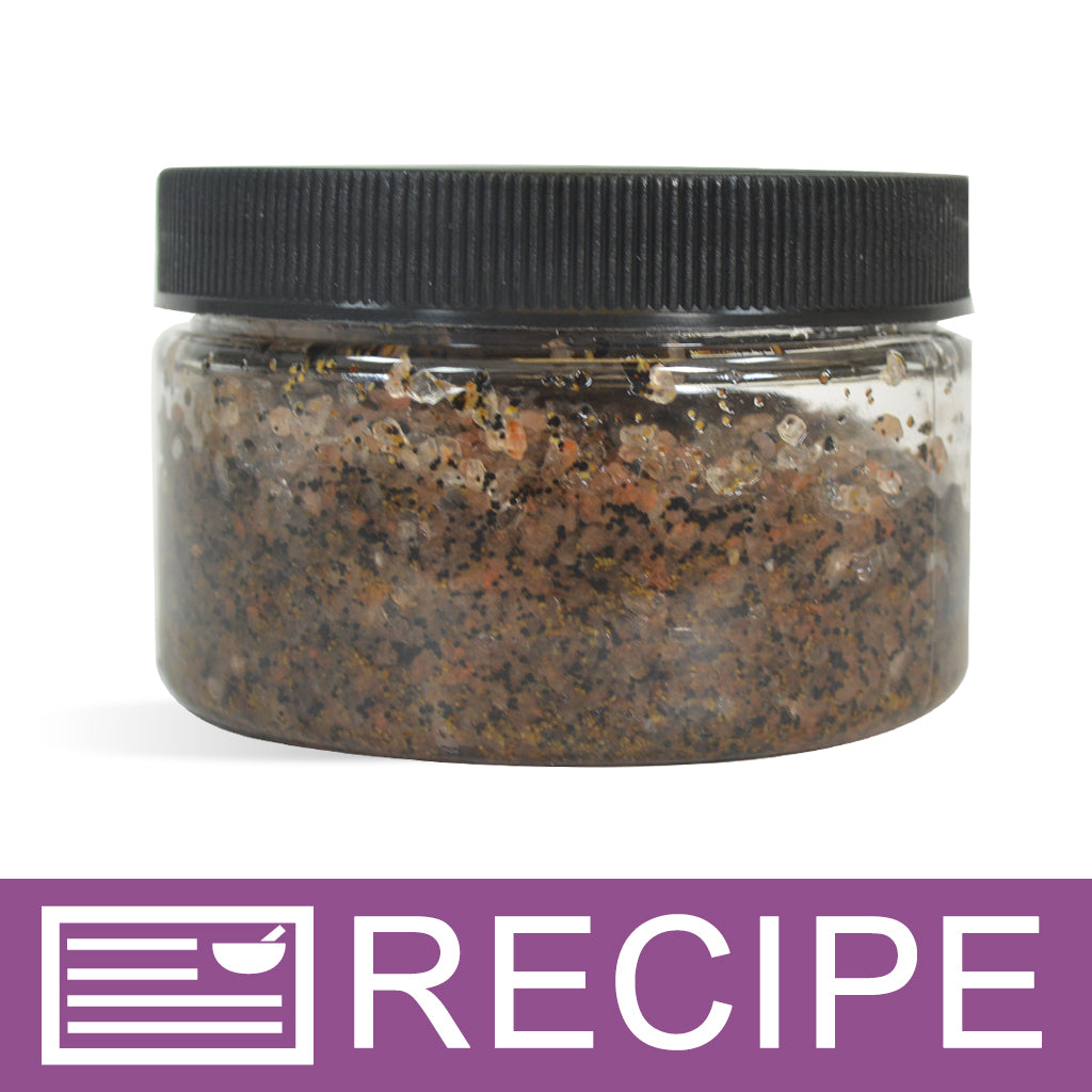 Blackberry Tea Salt Scrub Recipe