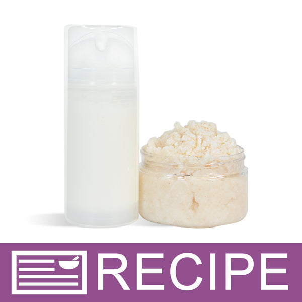 Facial Scrub and Moisturizer Set Recipe