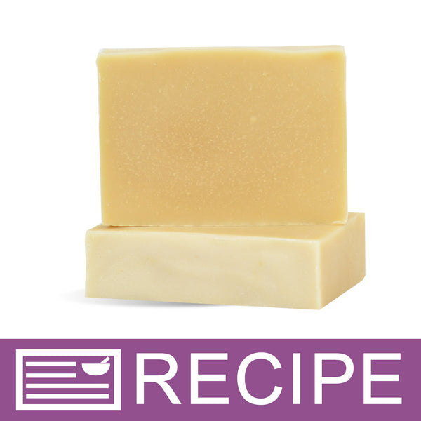 Triple Butter and Creamy Buttermilk Cold Process Soap Recipe