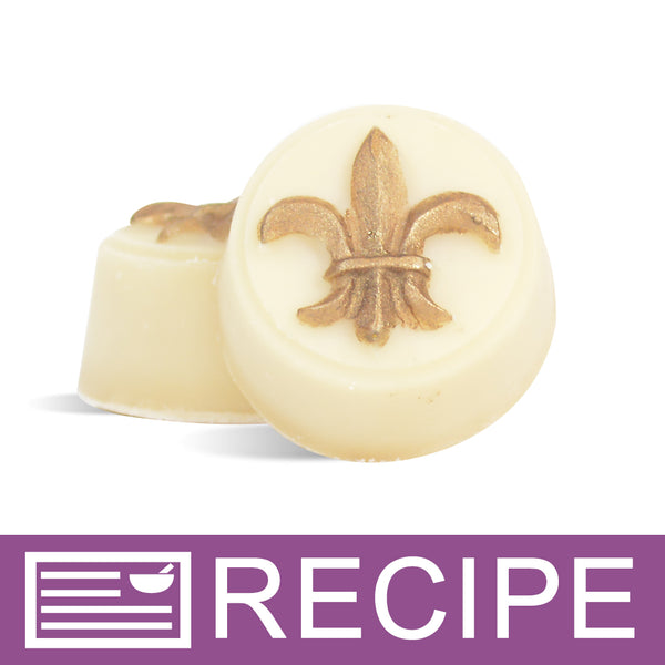 Gilded Fleur de Lis Guest CP Soaps Recipe
