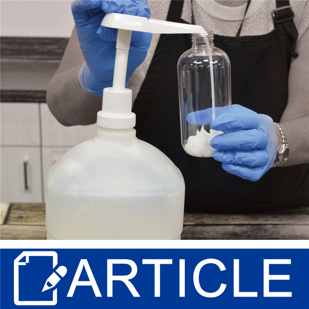 Filling Lotion Bottles - Tips and Tricks