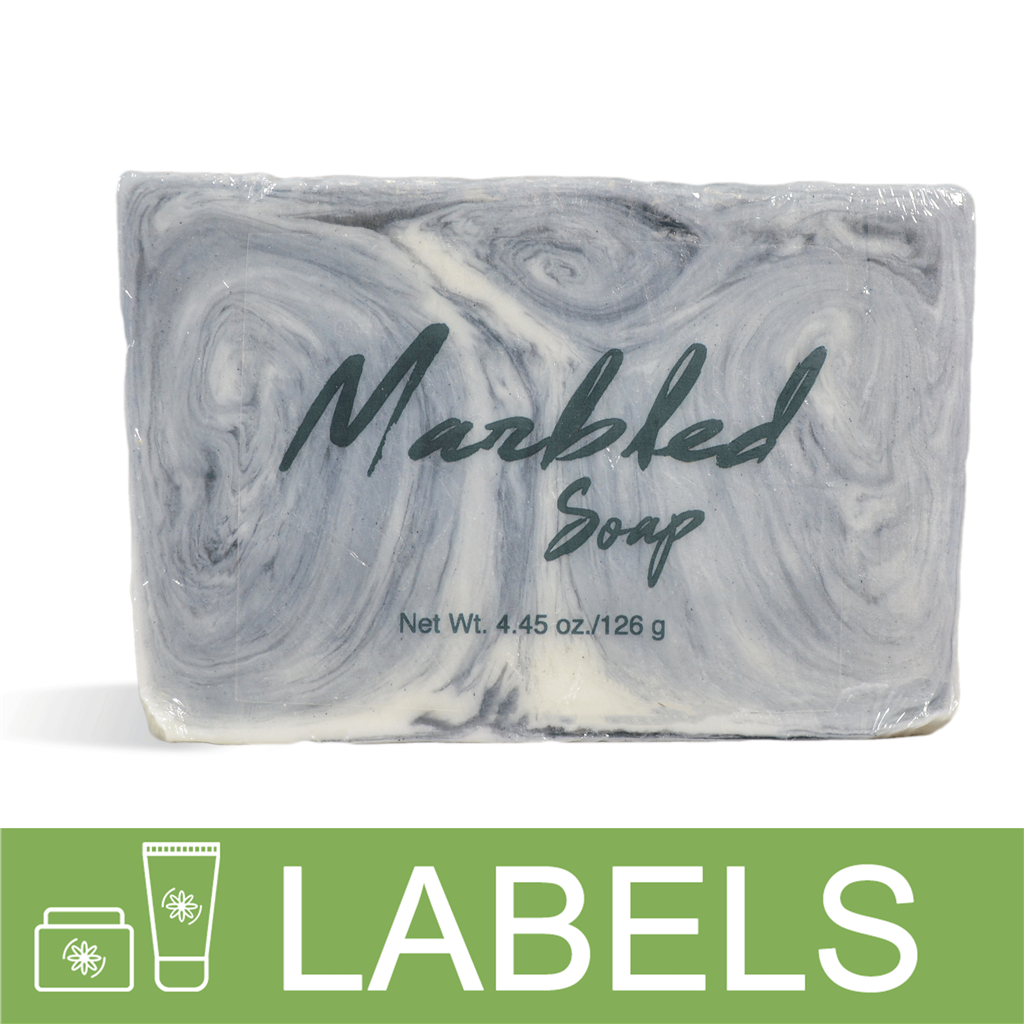 Marbled Soap Label