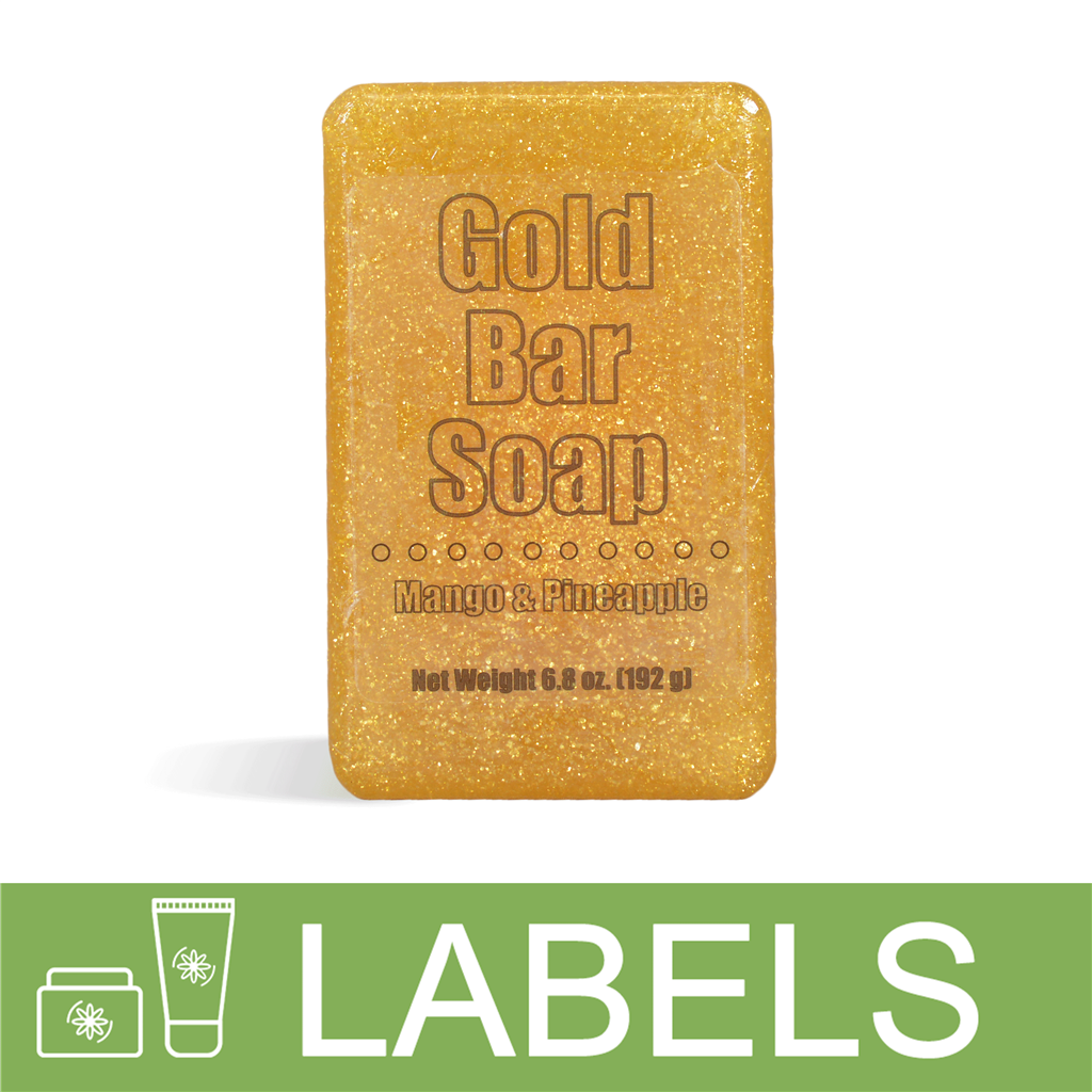 Gold Bar Soap Label
