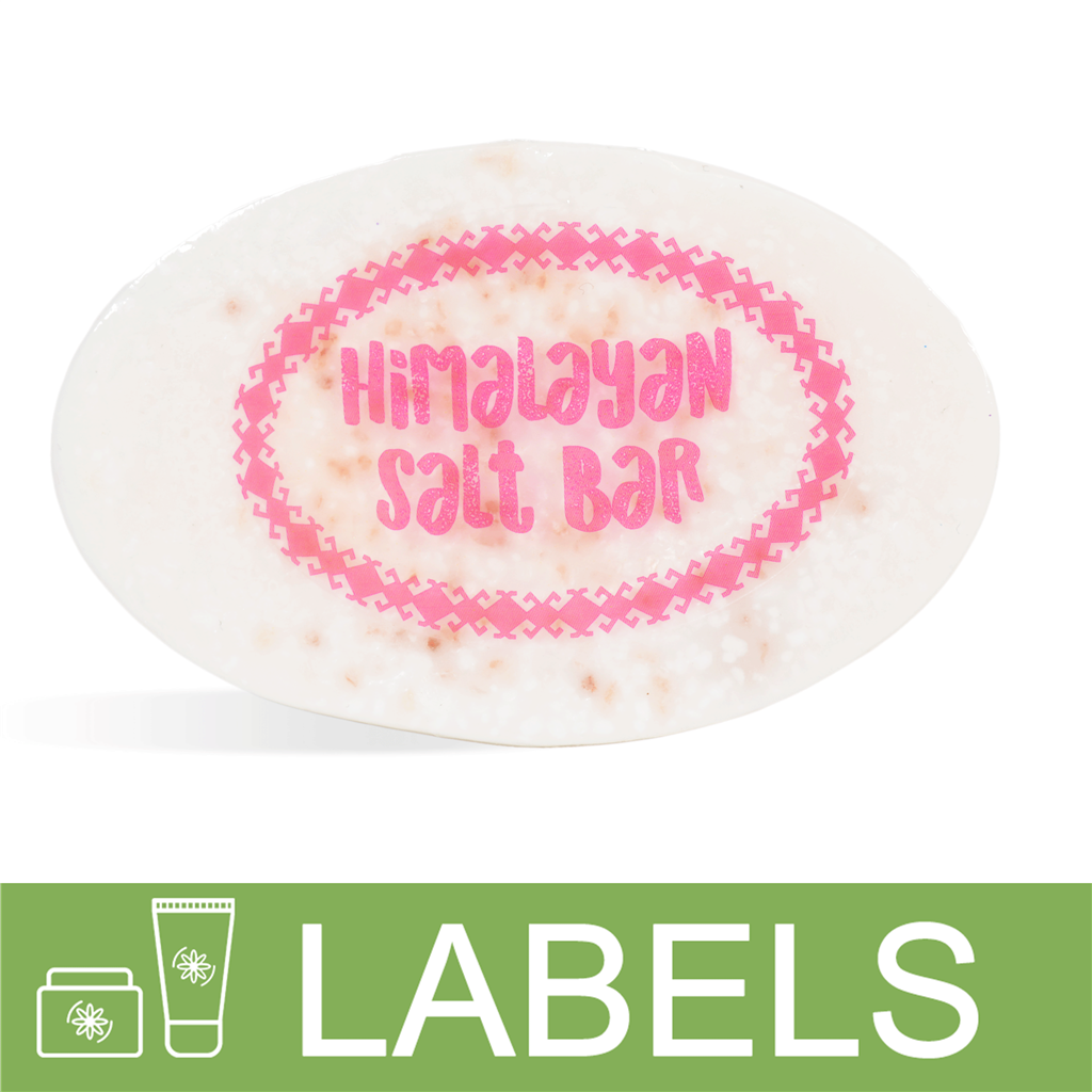 Himalayan Salt Soap Bar Label