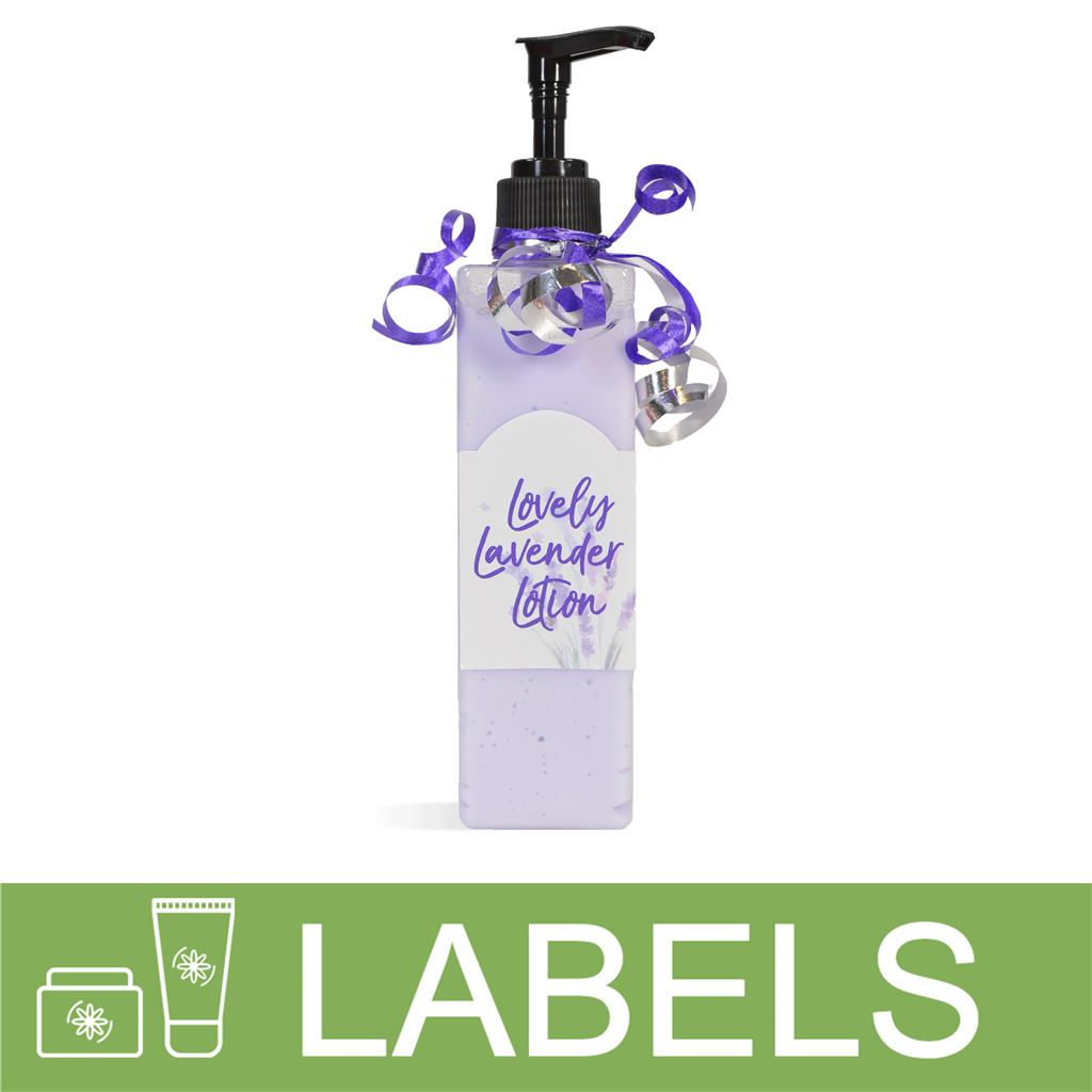Lovely Lavender Lotion Label