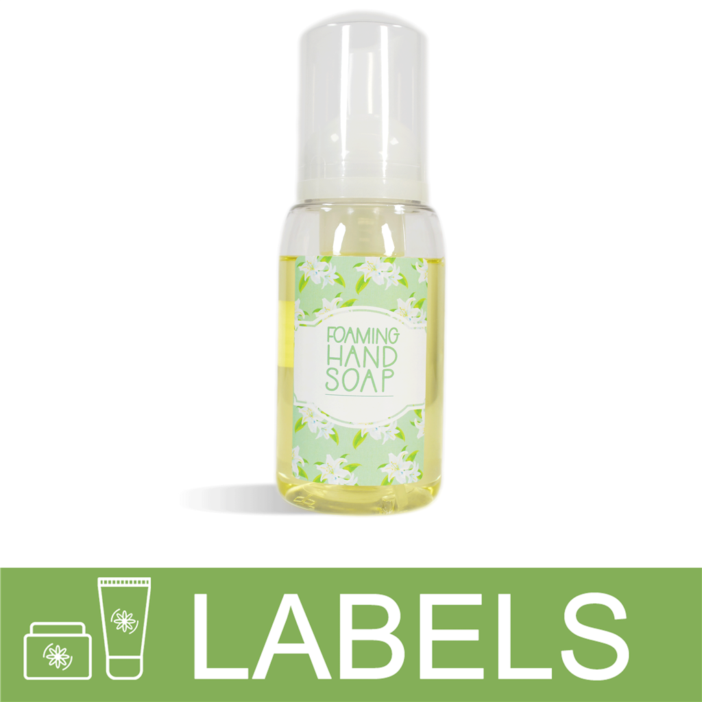 Springtime Foaming Hand Soap Label