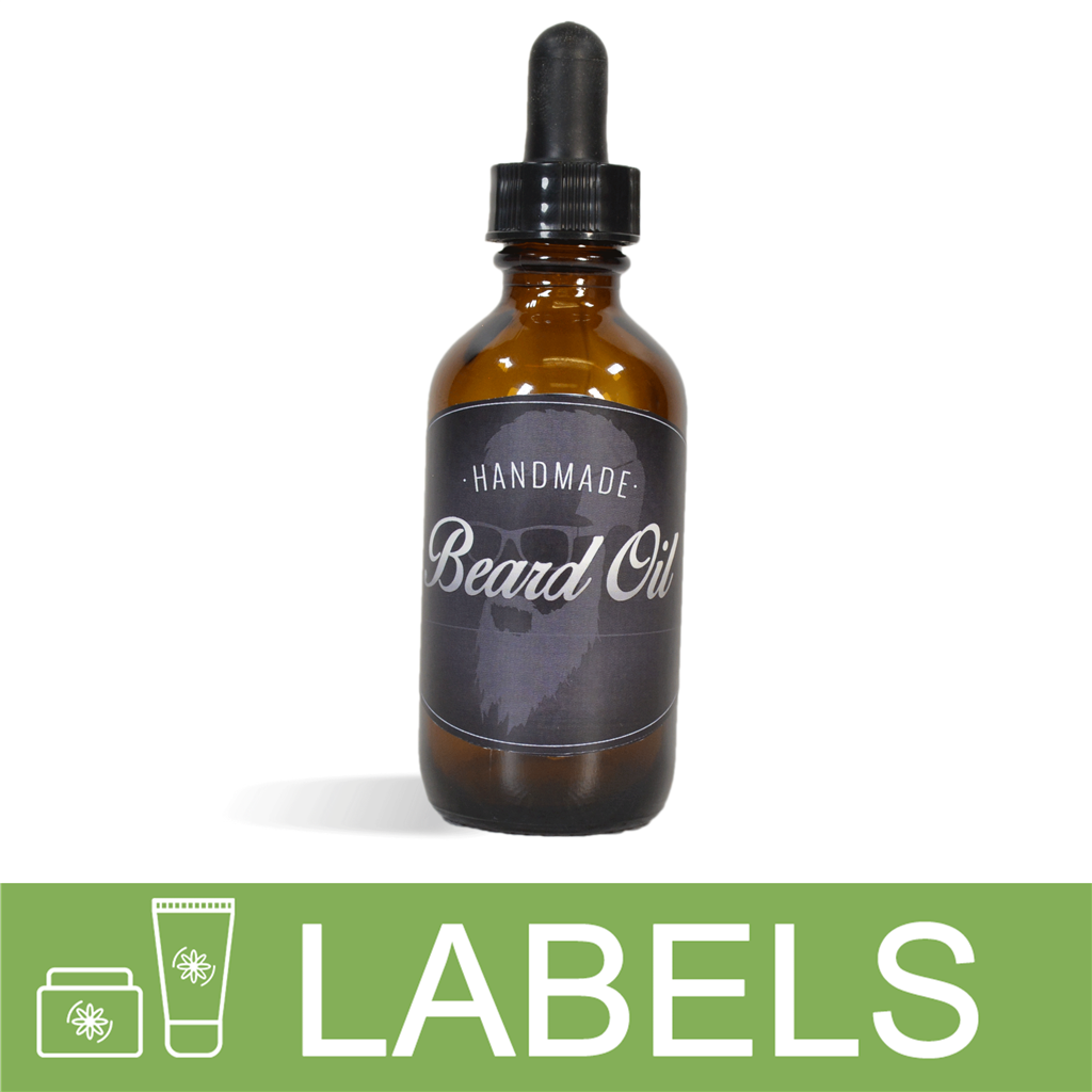 Black Beard Oil Label