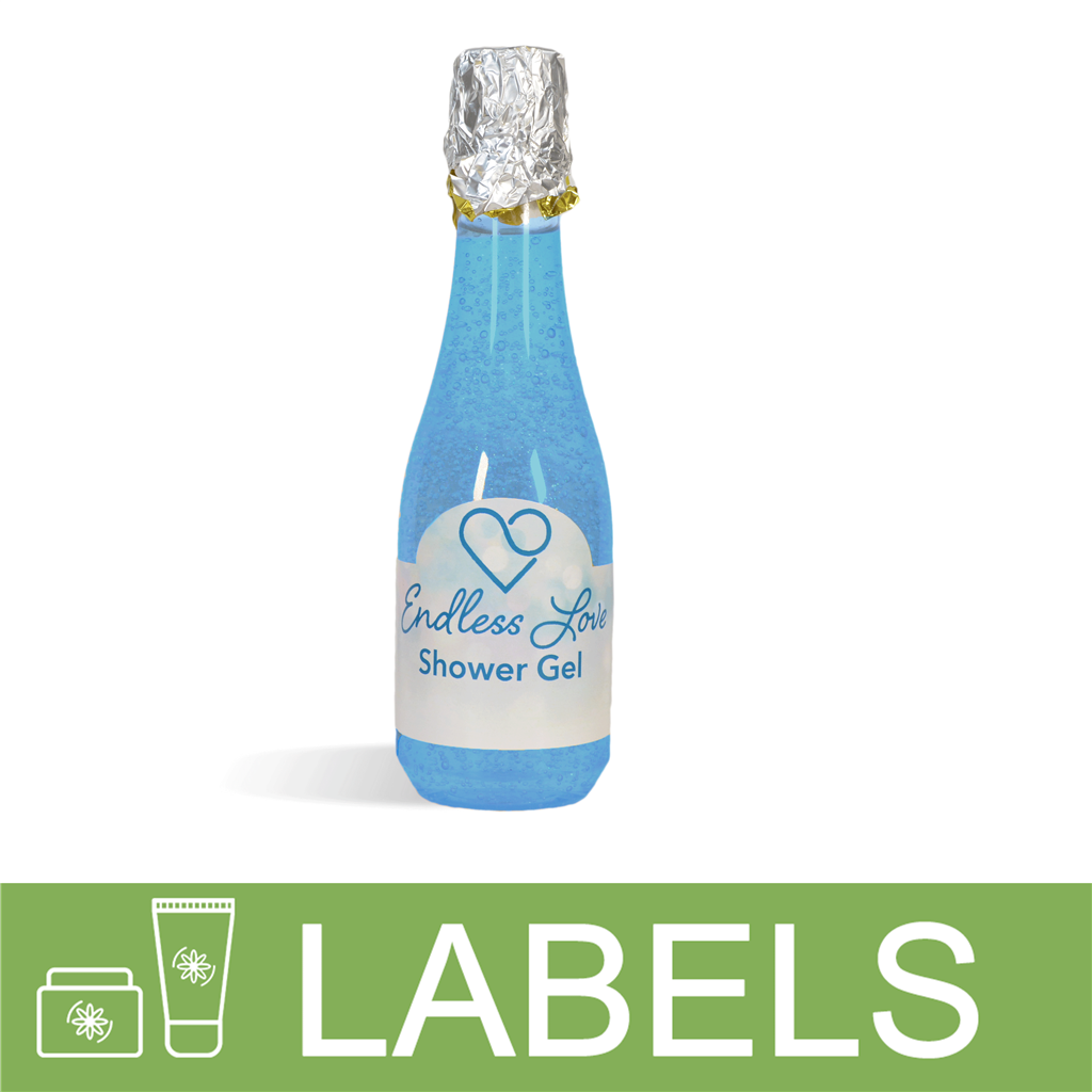 Endless Love Shower Gel Label
