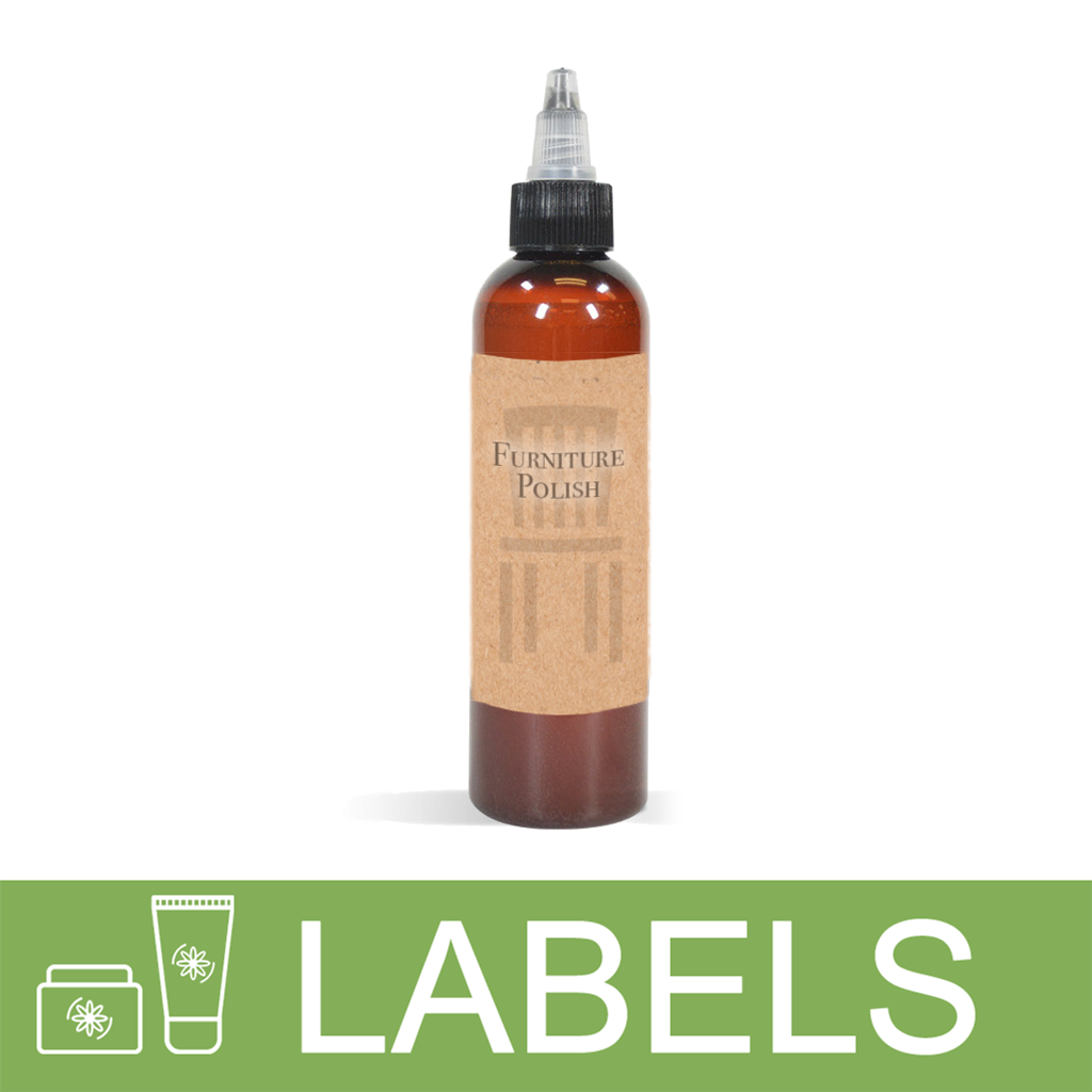 Furniture Polish Label