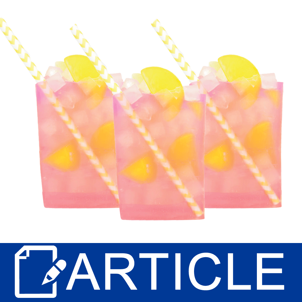How to Make Icy Drink Inspired Soaps