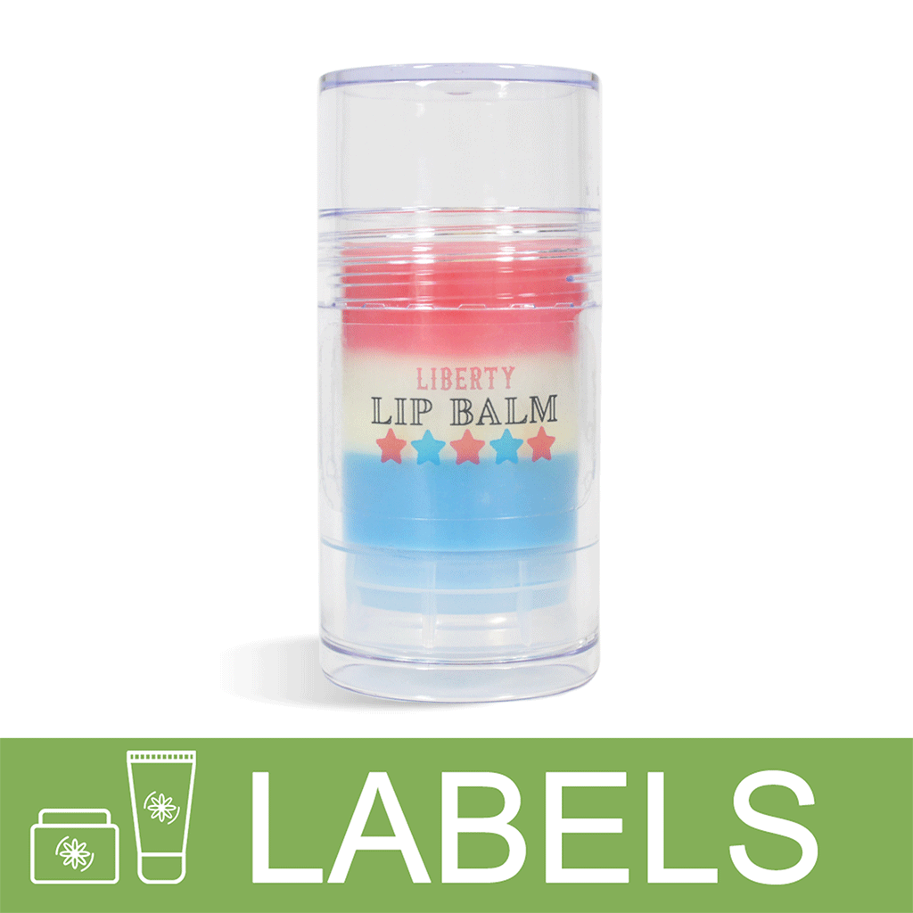 Liberty Lip Balm Label