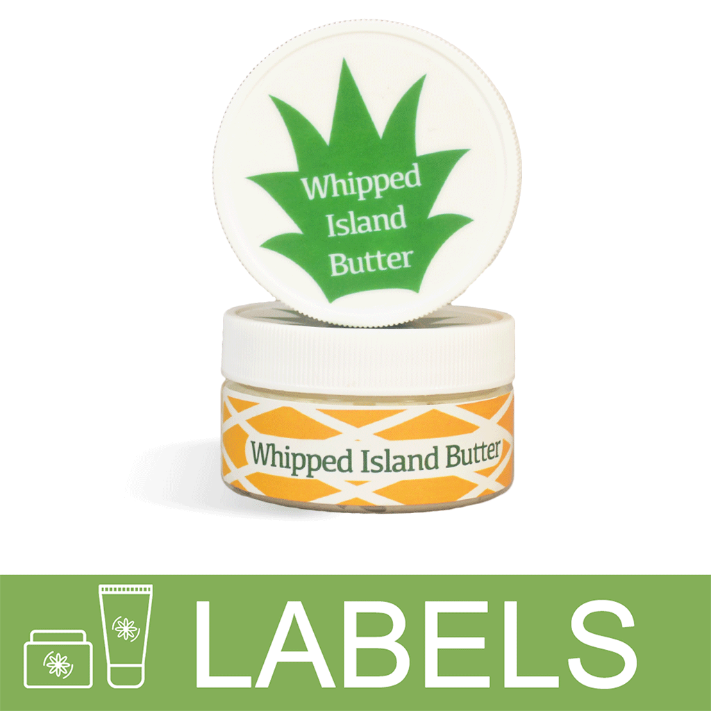 Whipped Pineapple Butter Top Label