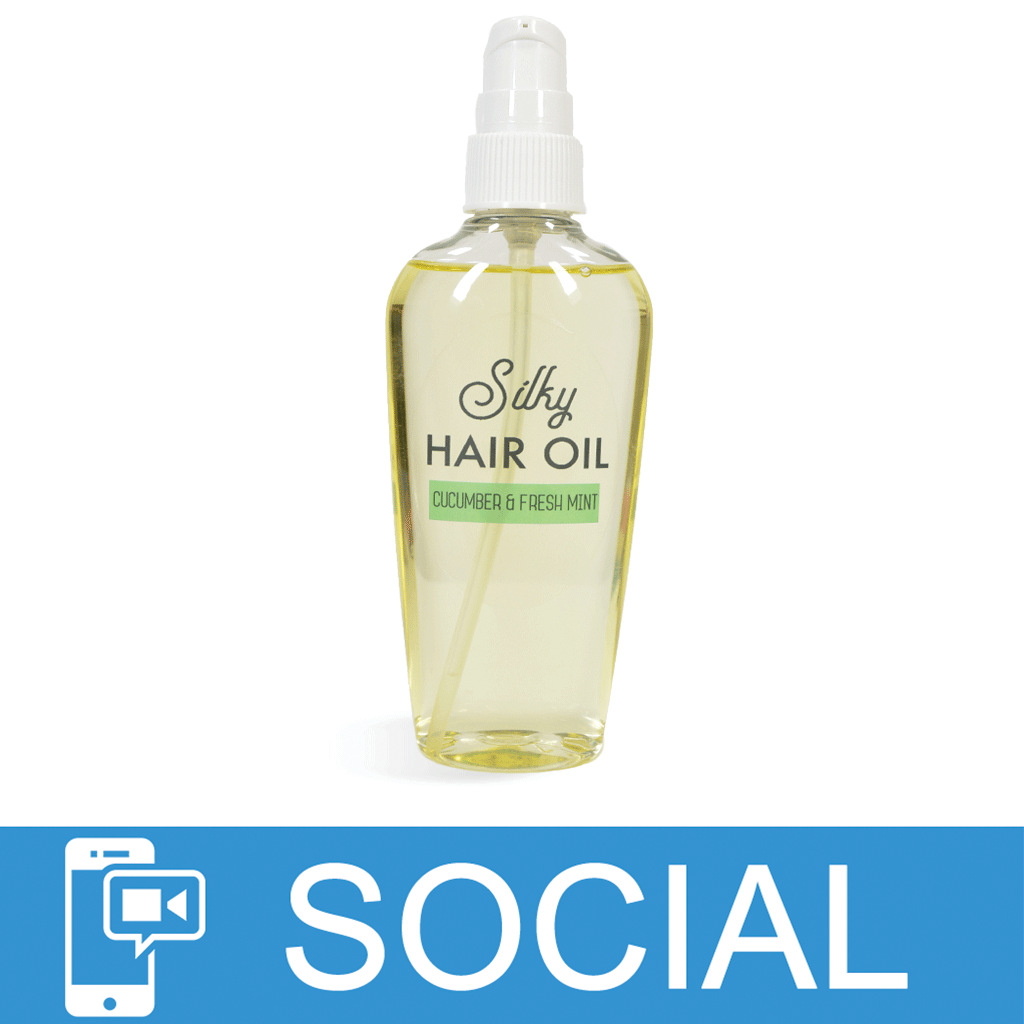 Facebook Live Video Newsletter: Making Silky Hair Oil