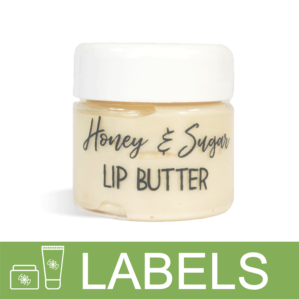 Honey Nut Butter Lip Butter Label