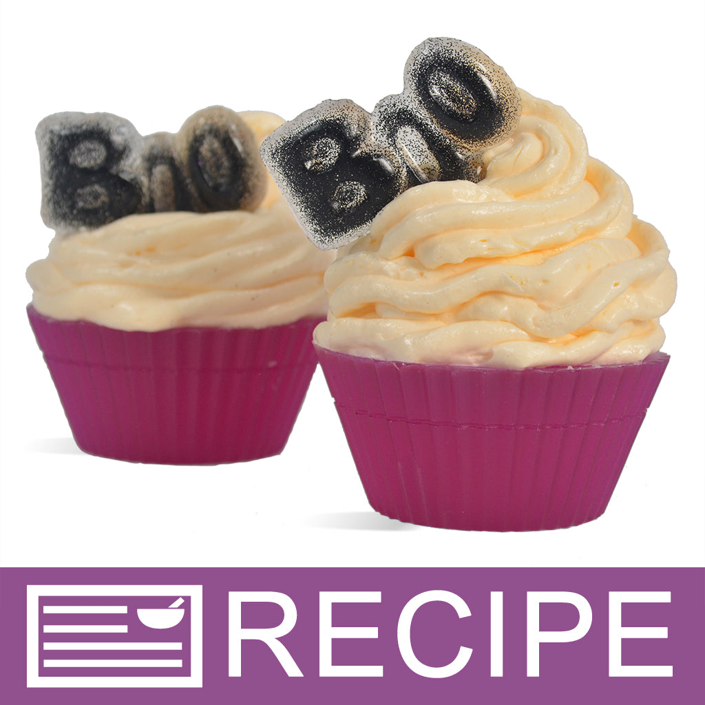 Halloween Boo MP Soap Cupcakes