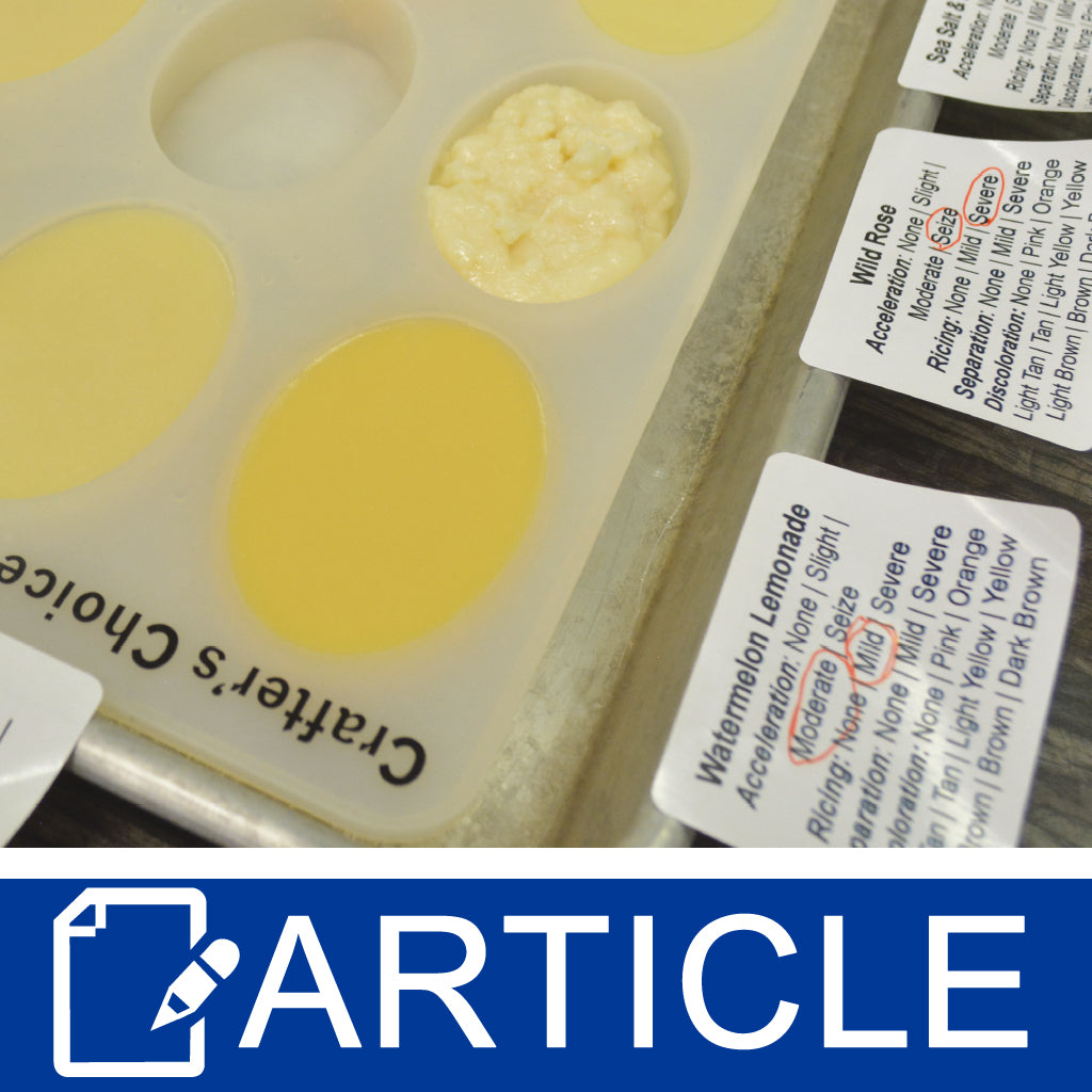 Fragrance Oil Testing in Cold Process Soap