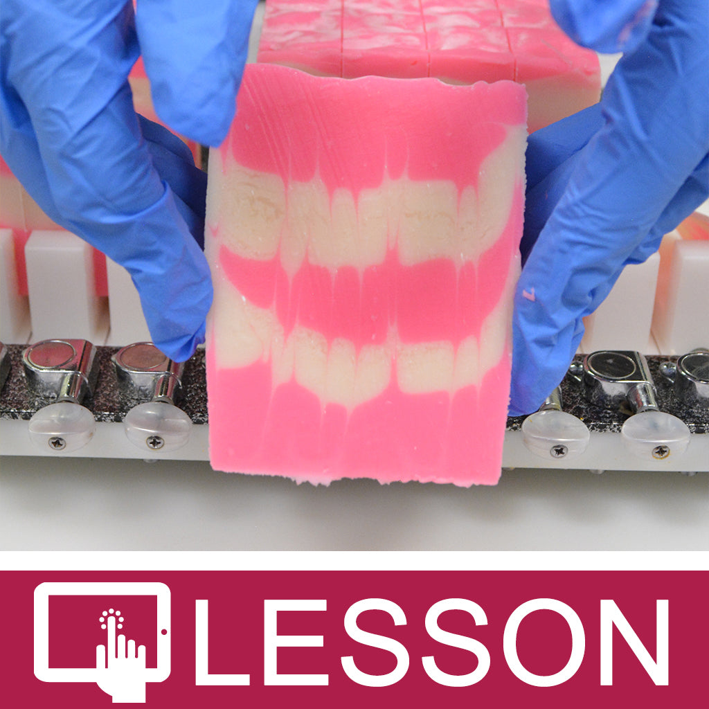 Basic Hanger Swirl in Cold Process Soap