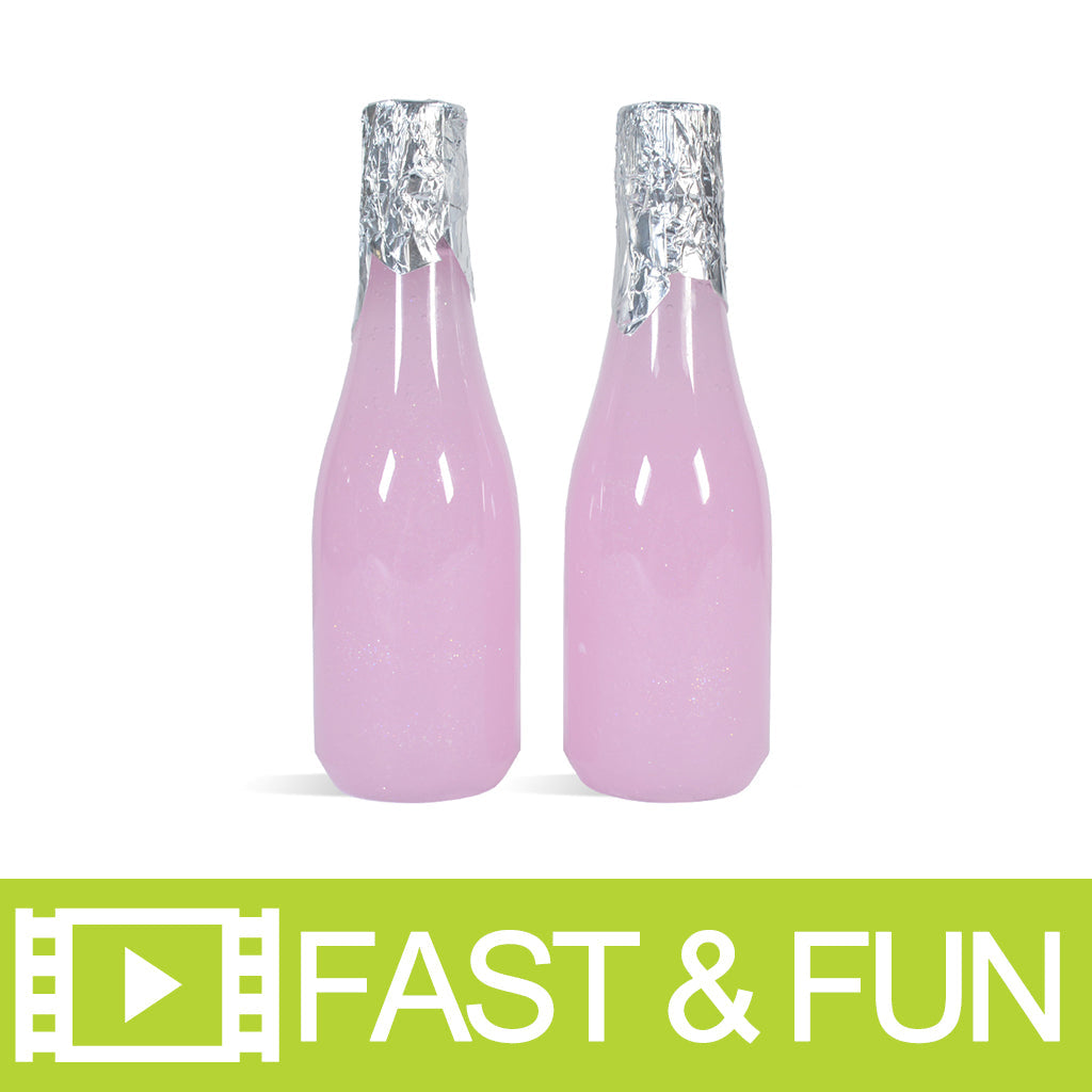 Making Pink Moscato Bubble Bath