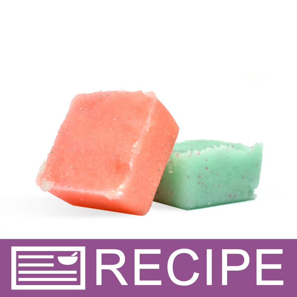 Melon Sugar Scrub Cubes Recipe