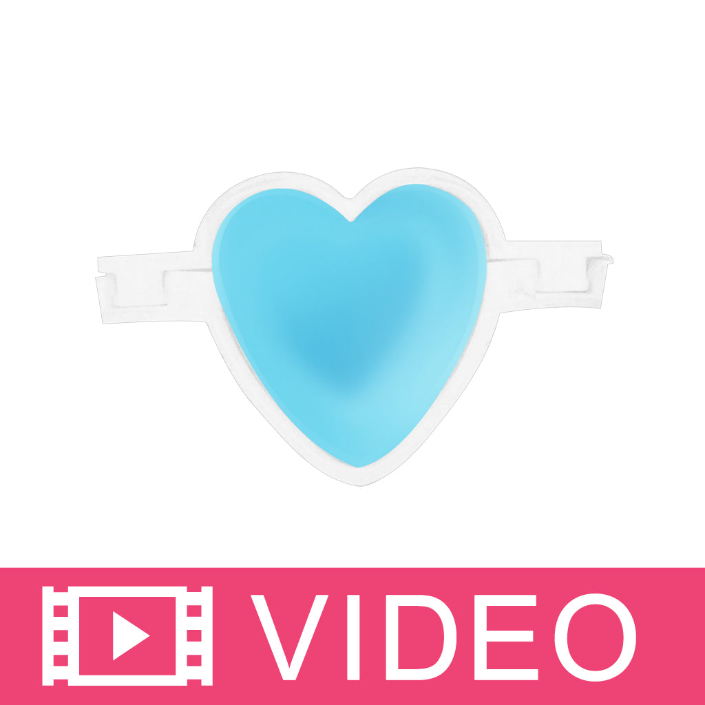 Heart 2" Column Silicone Mold Video