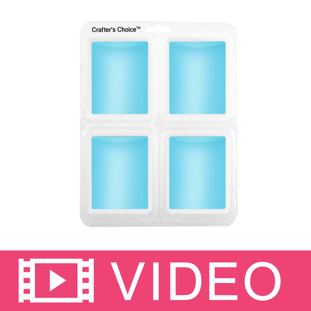 Euro Round Silicone Soap Mold Video