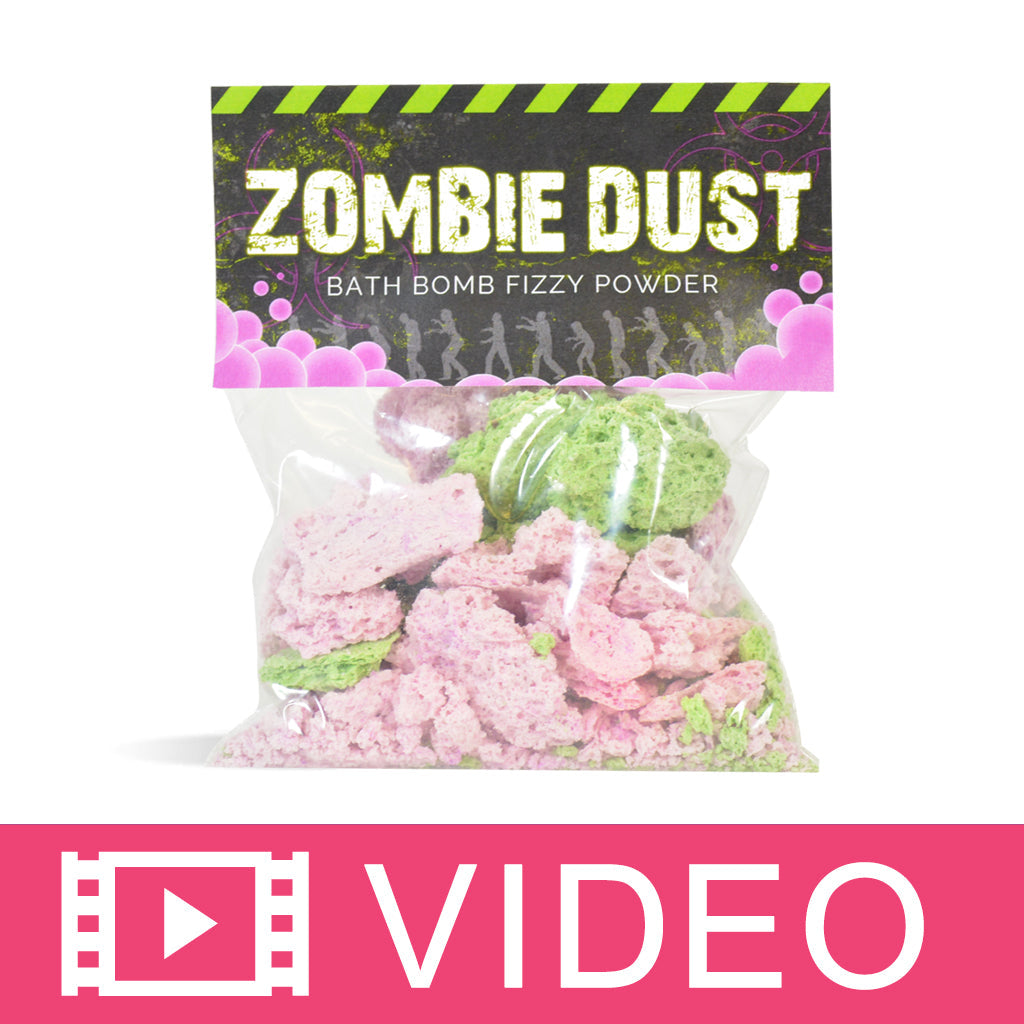 Zombie Dust Bath Fizzy Powder Recipe Video