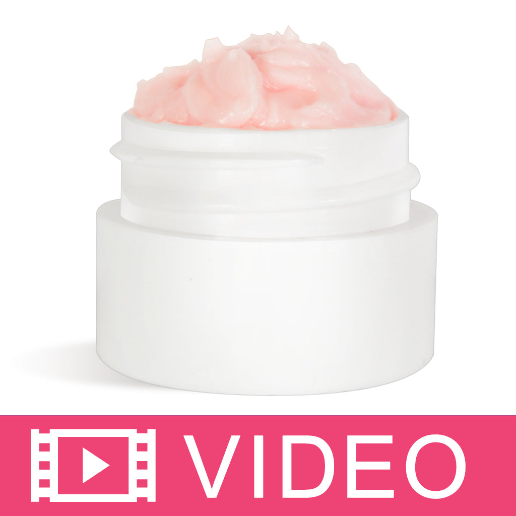 Strawberry Sorbet Whipped Lip Butter Recipe Video