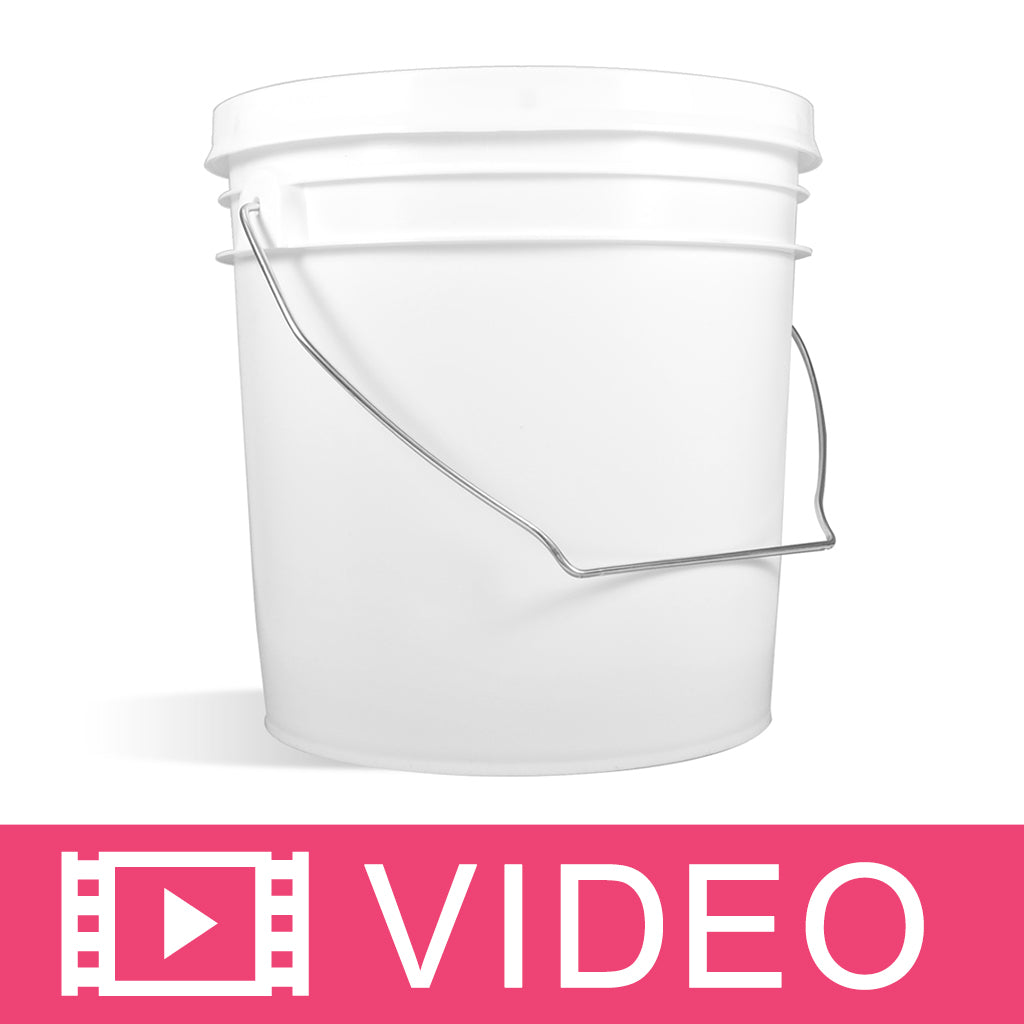 Opening One Gallon Buckets Video