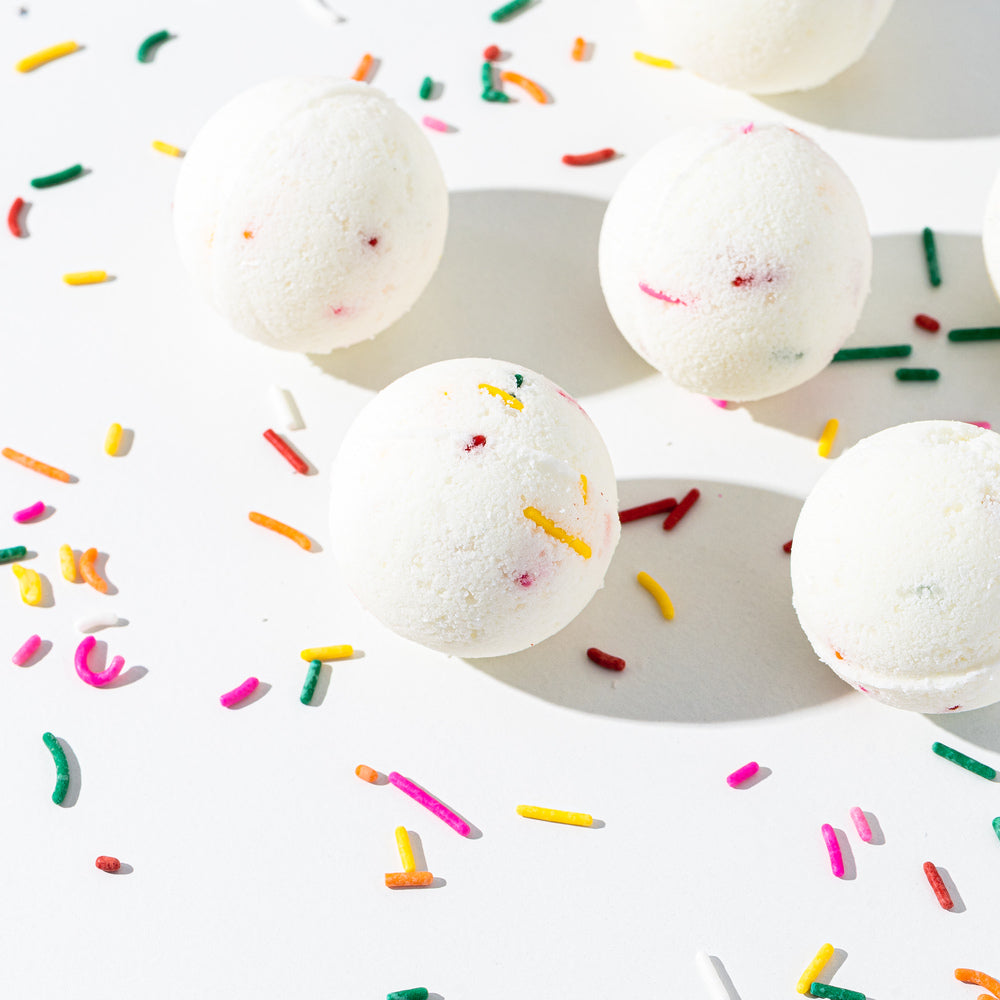 Birthday Cake Bath Fizzies Recipe