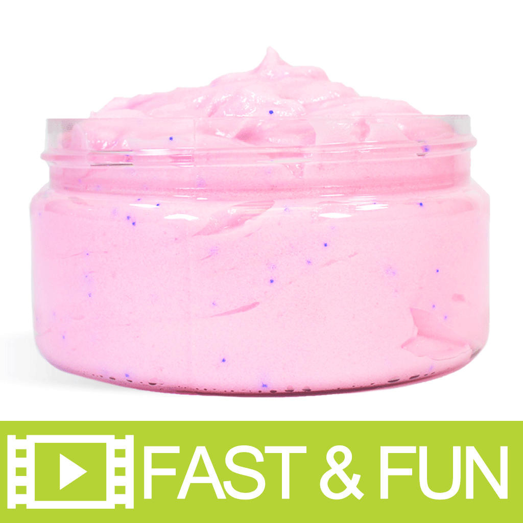 Making Cotton Candy Emulsified Sugar Scrub