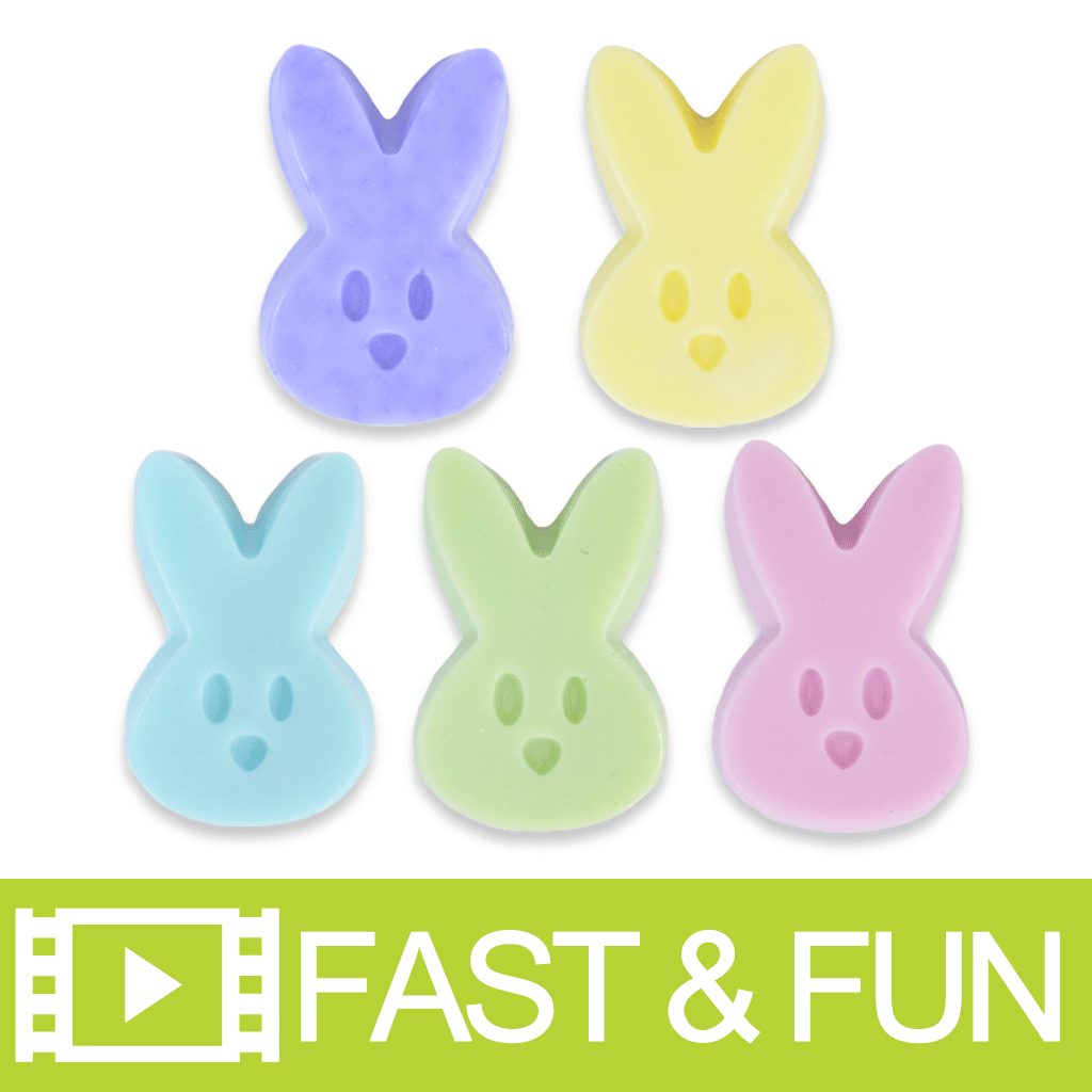 Making Baby Bunny MP Soaps