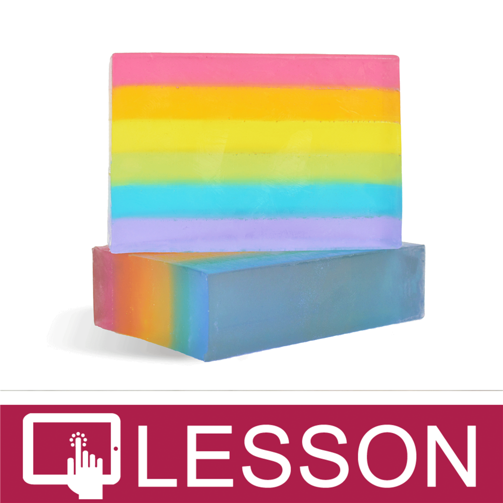 Layered Bars of MP Soap - Self Test